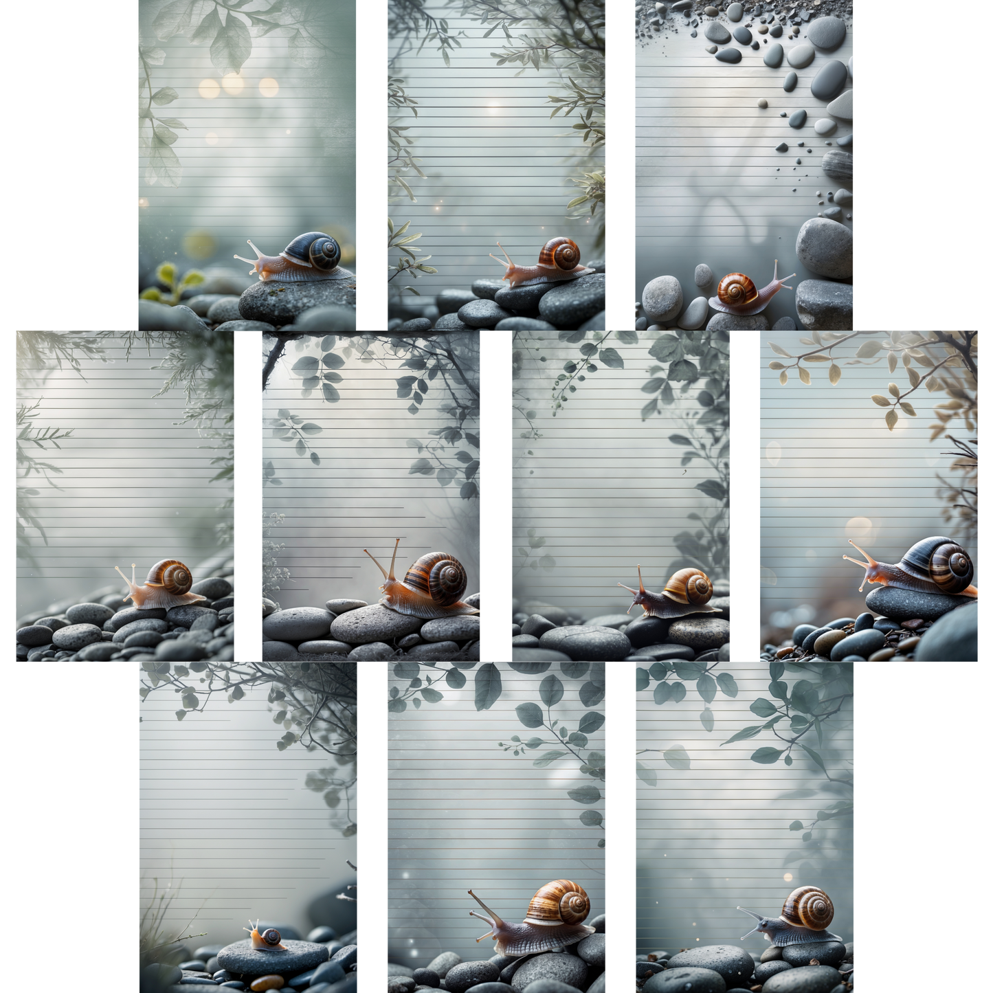 Notizblock | DIN A5 | Crow Notes – Slow Snail