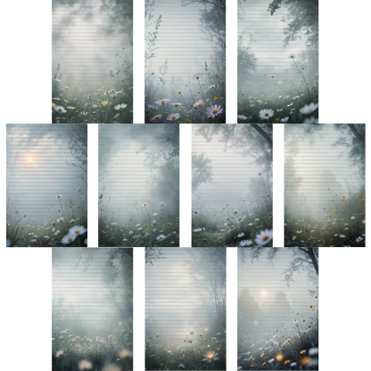 Notizblock | DIN A5 | Crow Notes – Quiet Meadow
