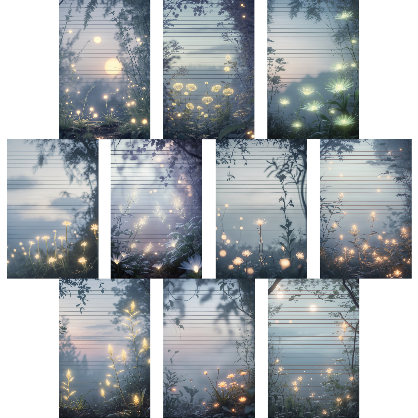 Notizblock | DIN A5 | Crow Notes – Twilight Glow