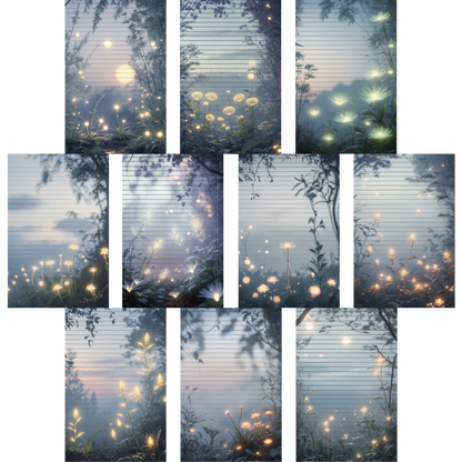 Notizblock | DIN A5 | Crow Notes – Twilight Glow