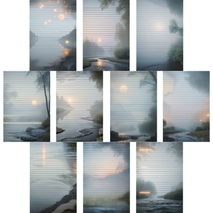 Notizblock | DIN A5 | Crow Notes – River Dusk