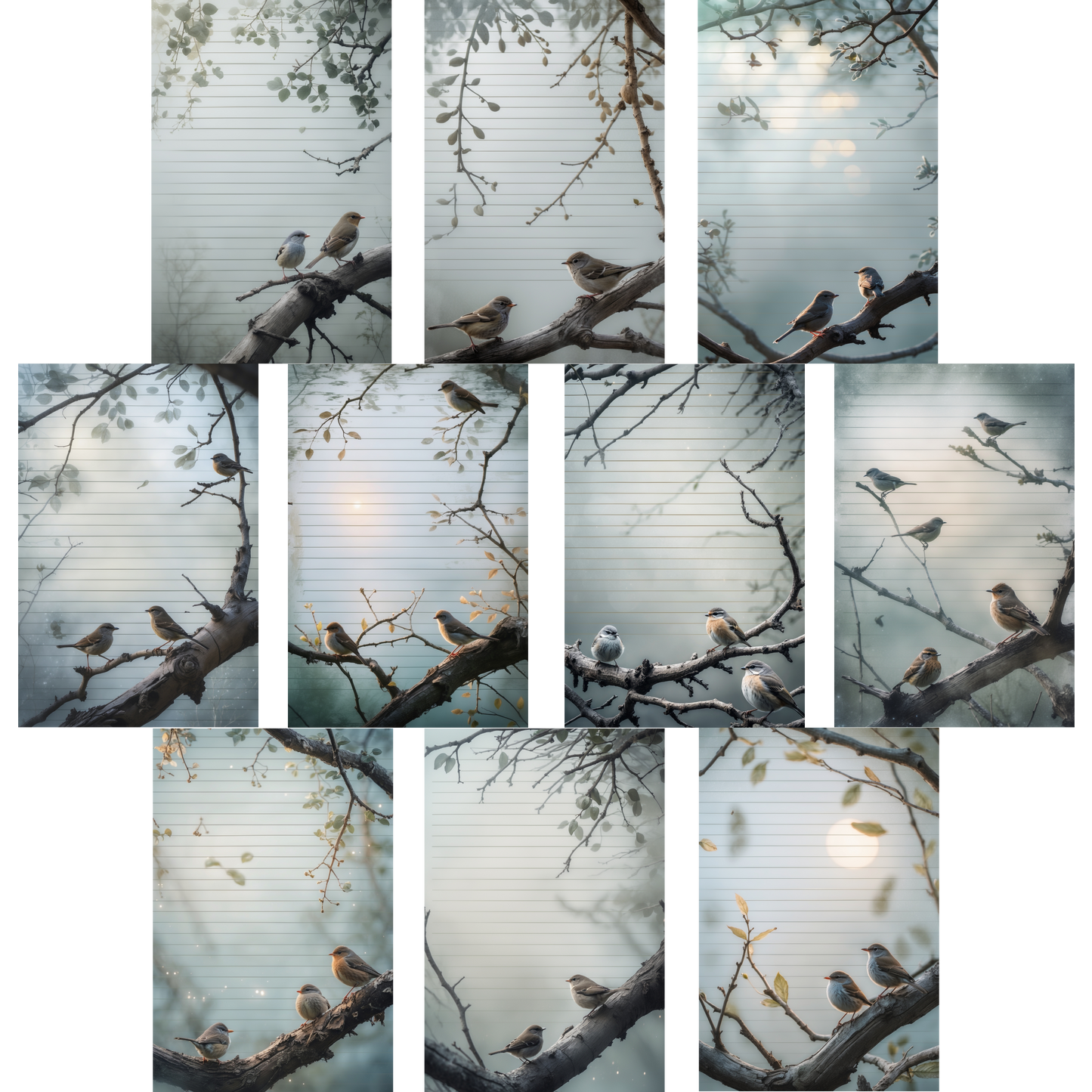 Notizblock | DIN A5 | Crow Notes – Perches Birds