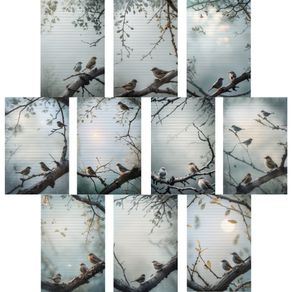 Notizblock | DIN A5 | Crow Notes – Perches Birds