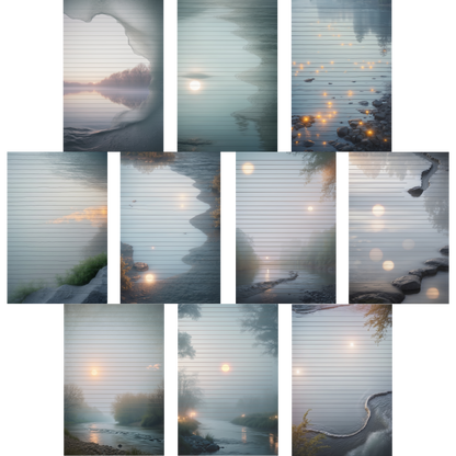 Notizblock | DIN A5 | Crow Notes – River Dusk