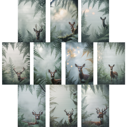 Notizblock | DIN A5 | Crow Notes – Through the Ferns