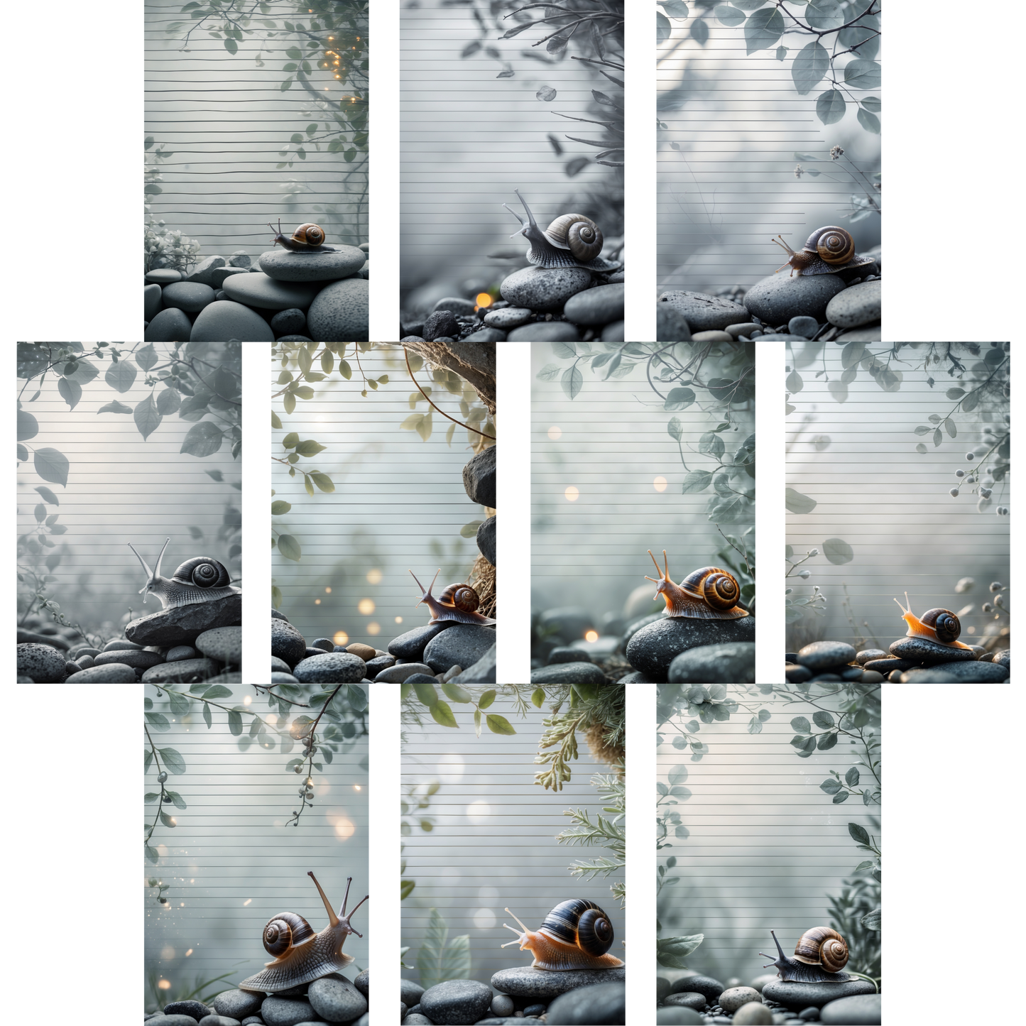 Notizblock | DIN A5 | Crow Notes – Slow Snail