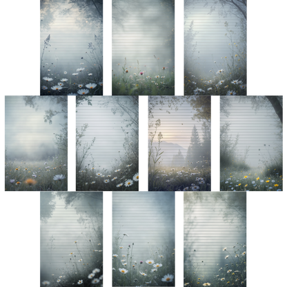 Notizblock | DIN A5 | Crow Notes – Quiet Meadow