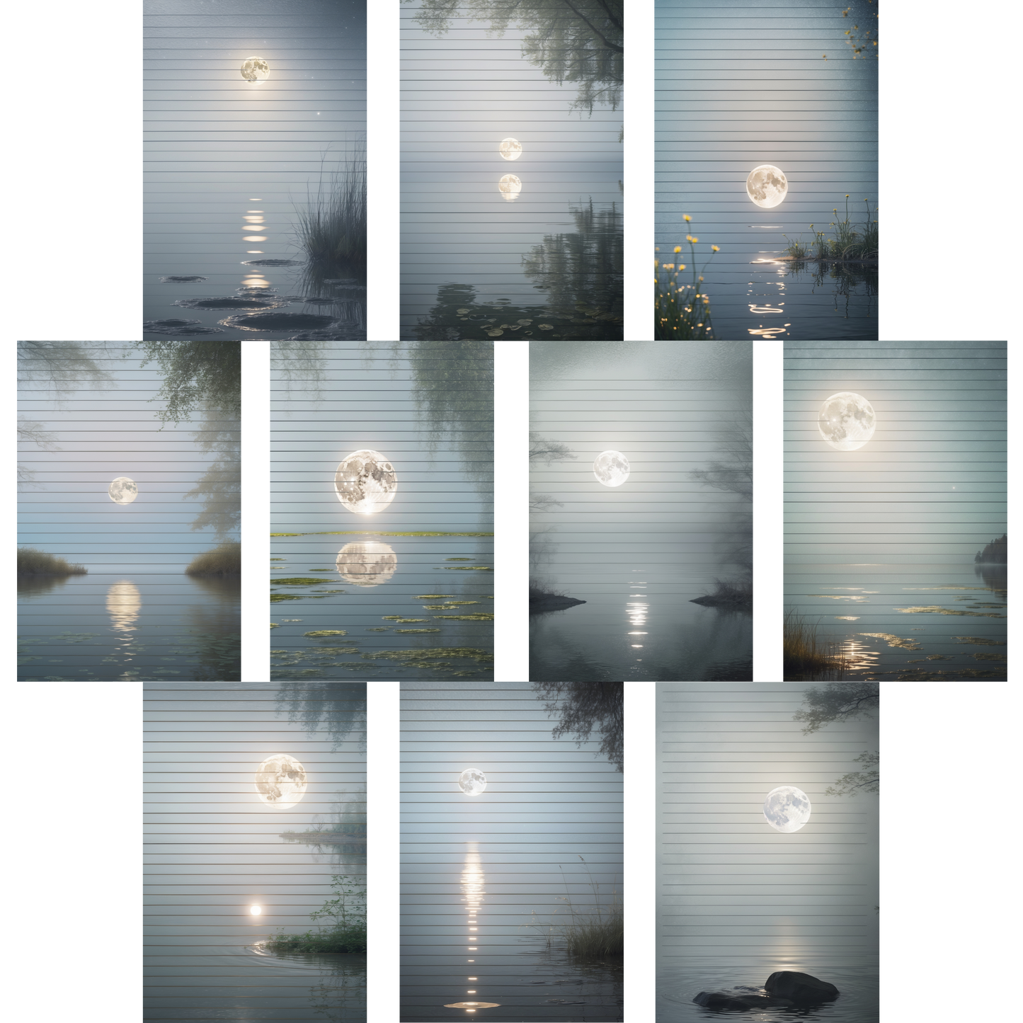 Notizblock | DIN A5 | Crow Notes – Silent Reflection