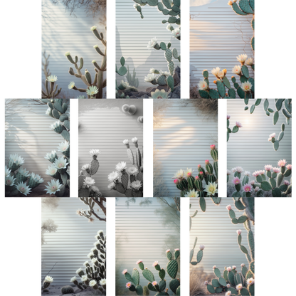Notizblock | DIN A5 | Crow Notes – Cactus Flowers