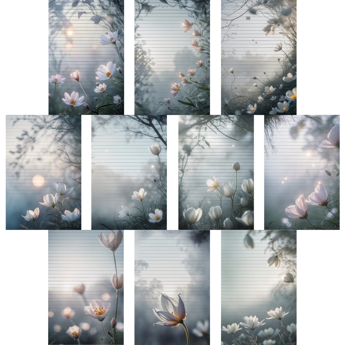 Notizblock | DIN A5 | Crow Notes – Morning Bloom