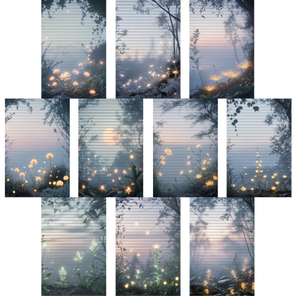 Notizblock | DIN A5 | Crow Notes – Twilight Glow