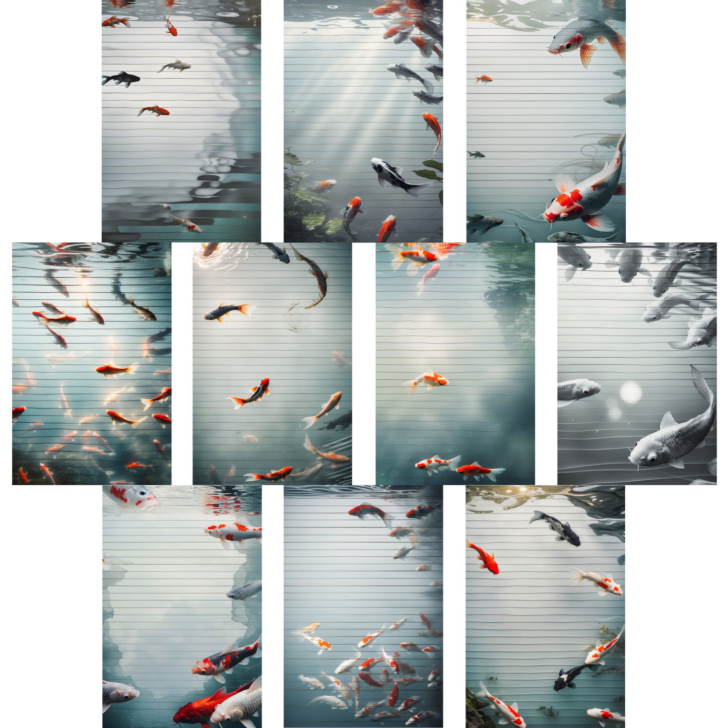 Notizblock | DIN A5 | Crow Notes – Quiet Koi