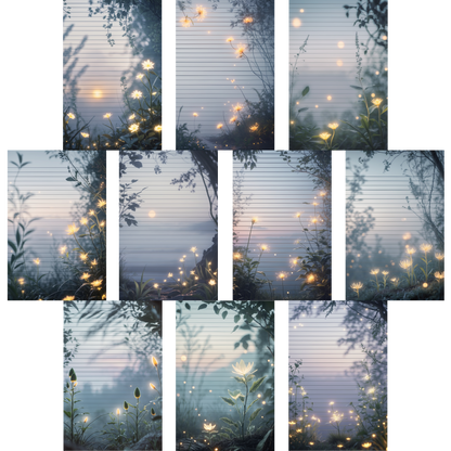 Notizblock | DIN A5 | Crow Notes – Twilight Glow