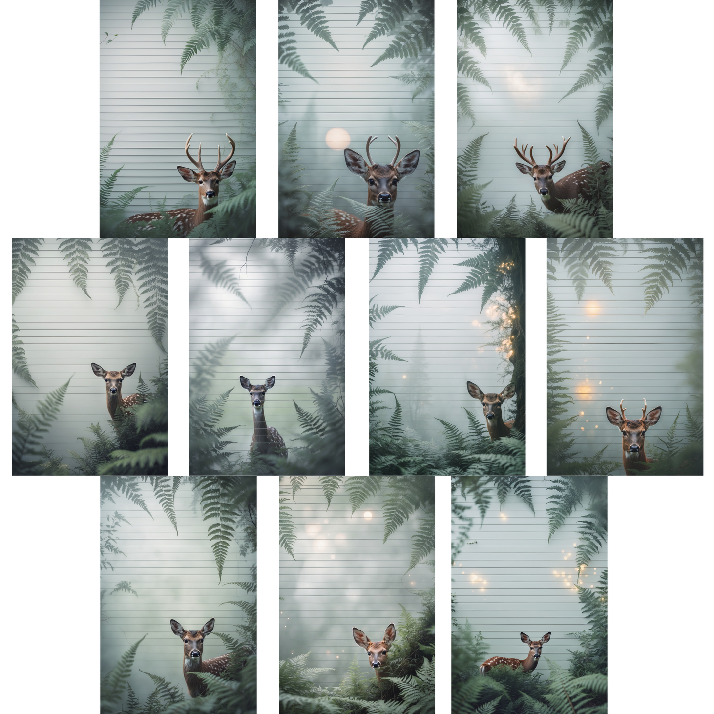 Notizblock | DIN A5 | Crow Notes – Through the Ferns