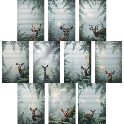 Notizblock | DIN A5 | Crow Notes – Through the Ferns