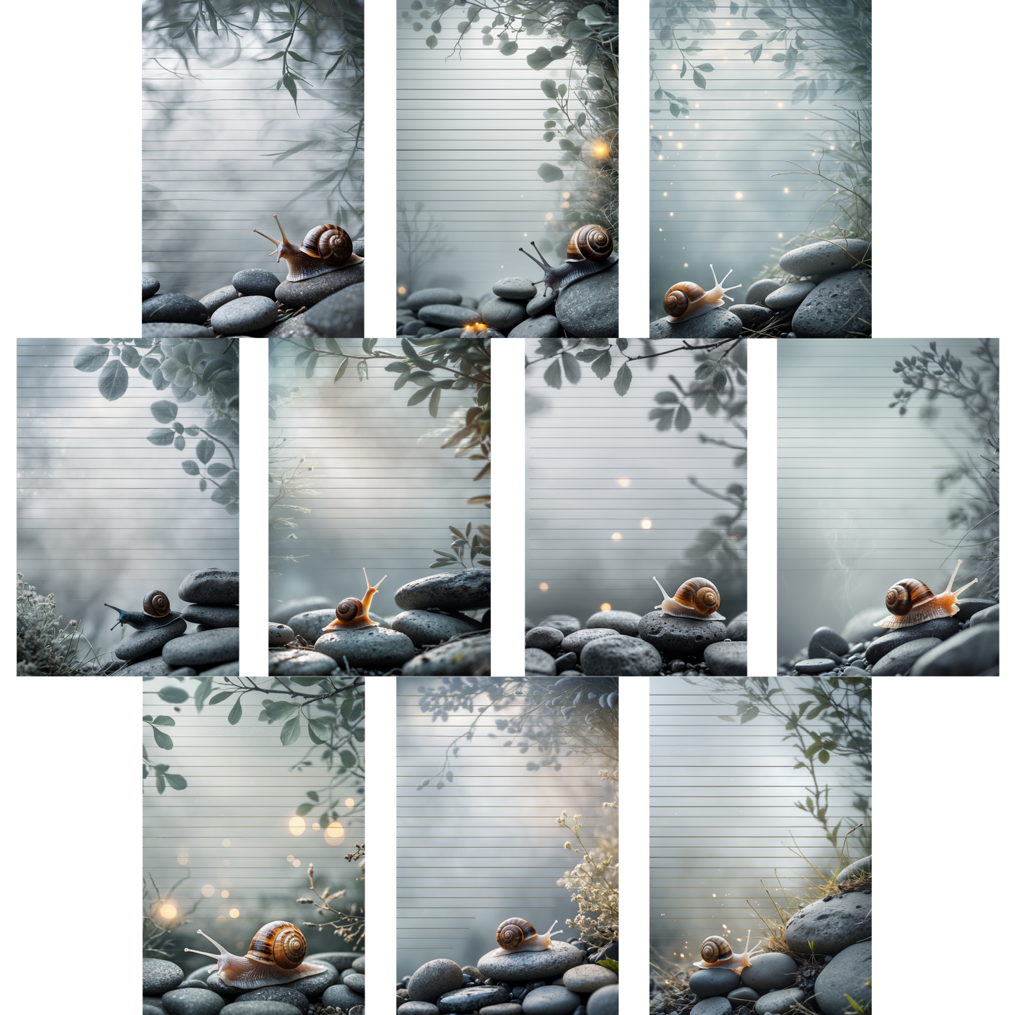 Notizblock | DIN A5 | Crow Notes – Slow Snail