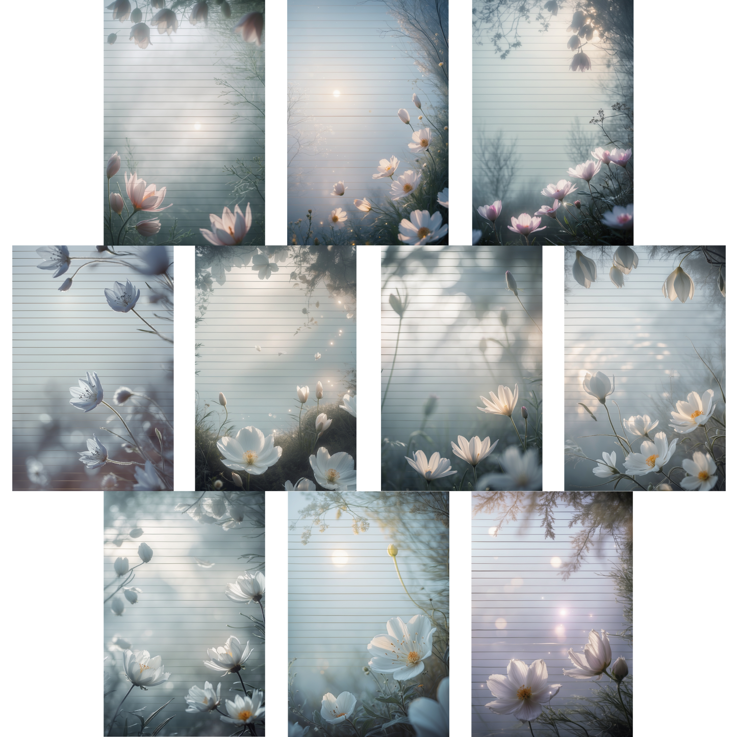 Notizblock | DIN A5 | Crow Notes – Morning Bloom