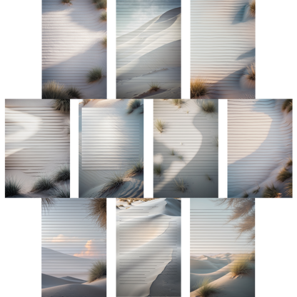 Notizblock | DIN A5 | Crow Notes – Soft Dunes