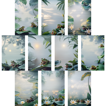 Notizblock | DIN A5 | Crow Notes – Chilled Frogs