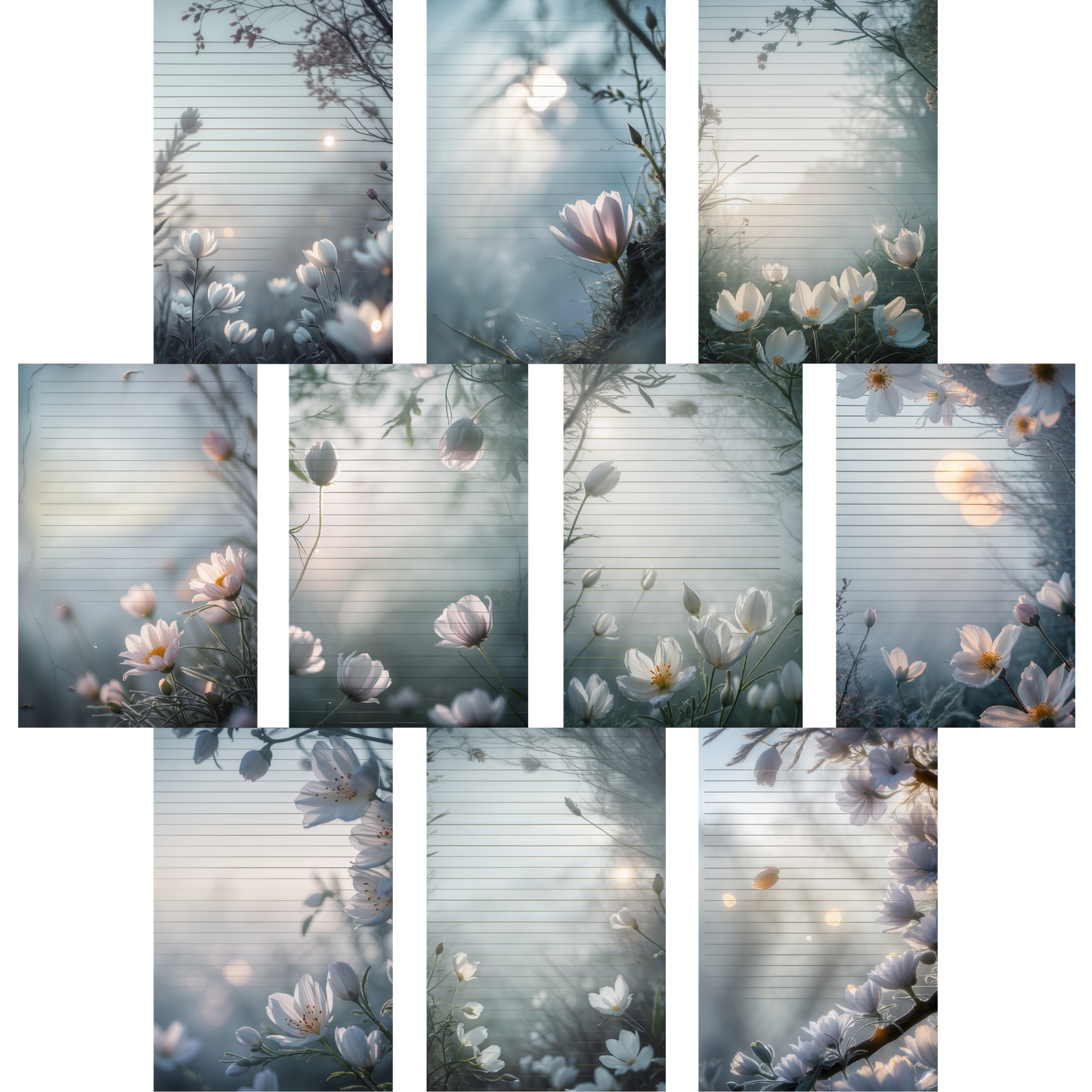 Notizblock | DIN A5 | Crow Notes – Morning Bloom