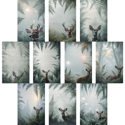 Notizblock | DIN A5 | Crow Notes – Through the Ferns