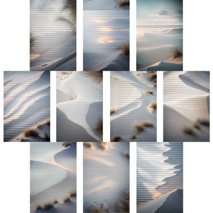 Notizblock | DIN A5 | Crow Notes – Soft Dunes
