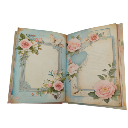Illustriertes Notizbuch | Motiv Amor, amor | DIN A5 Hardcover | 160 Seiten