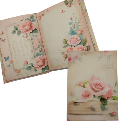 Illustriertes Notizbuch | Motiv Amor, amor | DIN A5 Hardcover | 160 Seiten