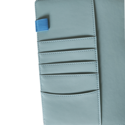 DIN A5 Ringbuch - holografisch Blau