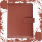 Ringbuch | Ringordner Braun | 6-Ring-Mechanik | DIN A5 | Magnetverschluss