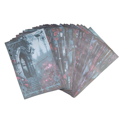 Arcane Roses - DIN A5 / DIN A6 Journaleinlagen