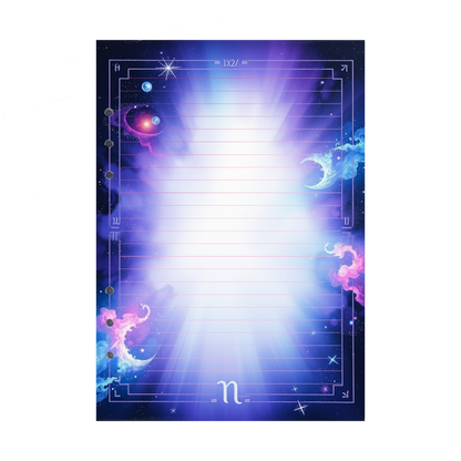 DIN A5 Ringbucheinlagen 6-fach Lochung mit Motiv | Bild Magic Cosmos 31