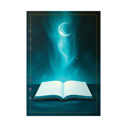 DIN A5 Ringbucheinlagen 6-fach Lochung mit Motiv | Bild Magic Cosmos 33