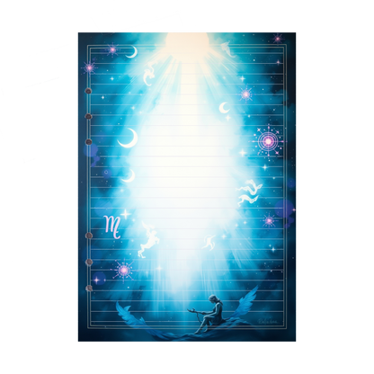 DIN A5 Ringbucheinlagen 6-fach Lochung mit Motiv | Bild Magic Cosmos 39
