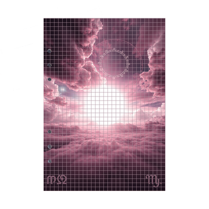 DIN A5 Ringbucheinlagen 6-fach Lochung mit Motiv | Bild Magic Cosmos 47