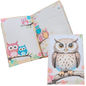 Illustriertes Notizbuch | Motiv Crazy Owls | DIN A5 Hardcover | 160 Seiten