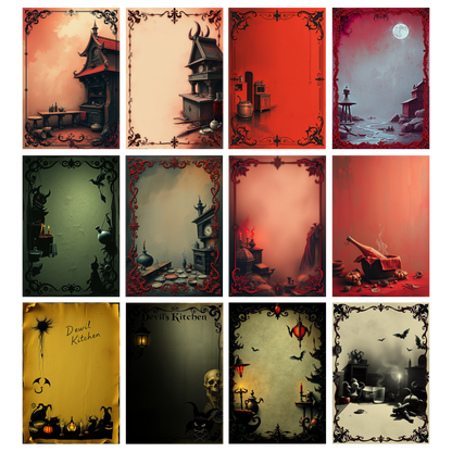 Devil´s Kitchen DIN A5 Komplett-Set - Ringbuch & Einlagen