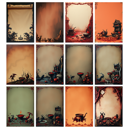 Devil´s Kitchen DIN A5 Komplett-Set - Ringbuch & Einlagen