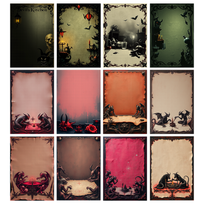 Devil´s Kitchen DIN A5 Komplett-Set - Ringbuch & Einlagen