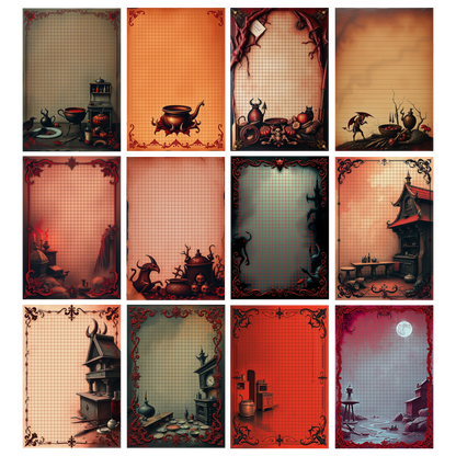 Devil´s Kitchen DIN A5 Komplett-Set - Ringbuch & Einlagen