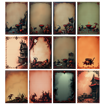 Devil´s Kitchen DIN A5 Komplett-Set - Ringbuch & Einlagen