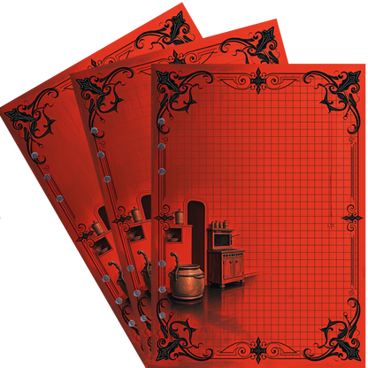 DIN A5 Ringbucheinlagen 6-fach Lochung mit Motiv | Bild Devil´s Kitchen 47