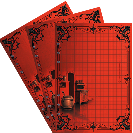 DIN A5 Ringbucheinlagen 6-fach Lochung mit Motiv | Bild Devil´s Kitchen 47