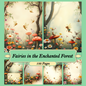 Fairies in the Enchanted Forest | Digital Download | 100 Bilder | Scrapbook | A4
