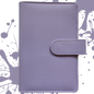 Personal Size / DIN A6 Ringbuch | Ringbinder Flieder | 6-Ring-Mechanik