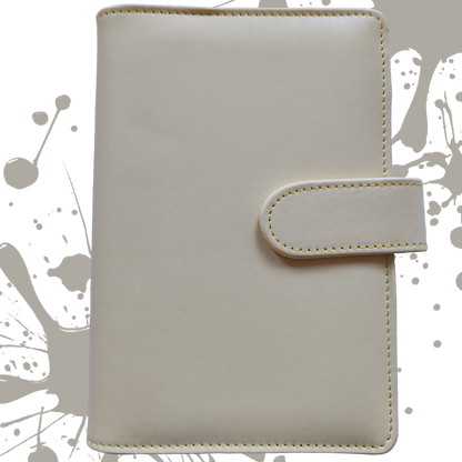 Personal Size / DIN A6 Ringbuch | Ringbinder Gelb | 6-Ring-Mechanik