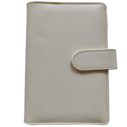 Personal Size / DIN A6 Ringbuch | Ringbinder Gelb | 6-Ring-Mechanik