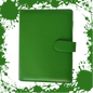Ringbuch | Ringordner Grün | 6-Ring-Mechanik | DIN A5 | Magnetverschluss