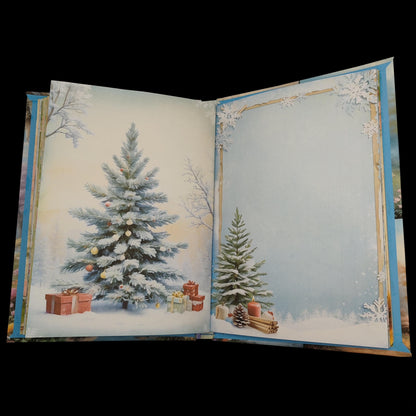 Illustriertes Notizbuch | Motiv Four Seasons | DIN A5 Hardcover | 160 Seiten