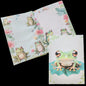 Illustriertes Notizbuch | Motiv Frog Life | DIN A5 Hardcover | 160 Seiten